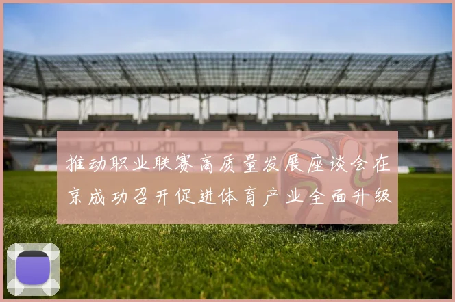 推动职业联赛高质量发展座谈会在京成功召开促进体育产业全面升级与创新发展